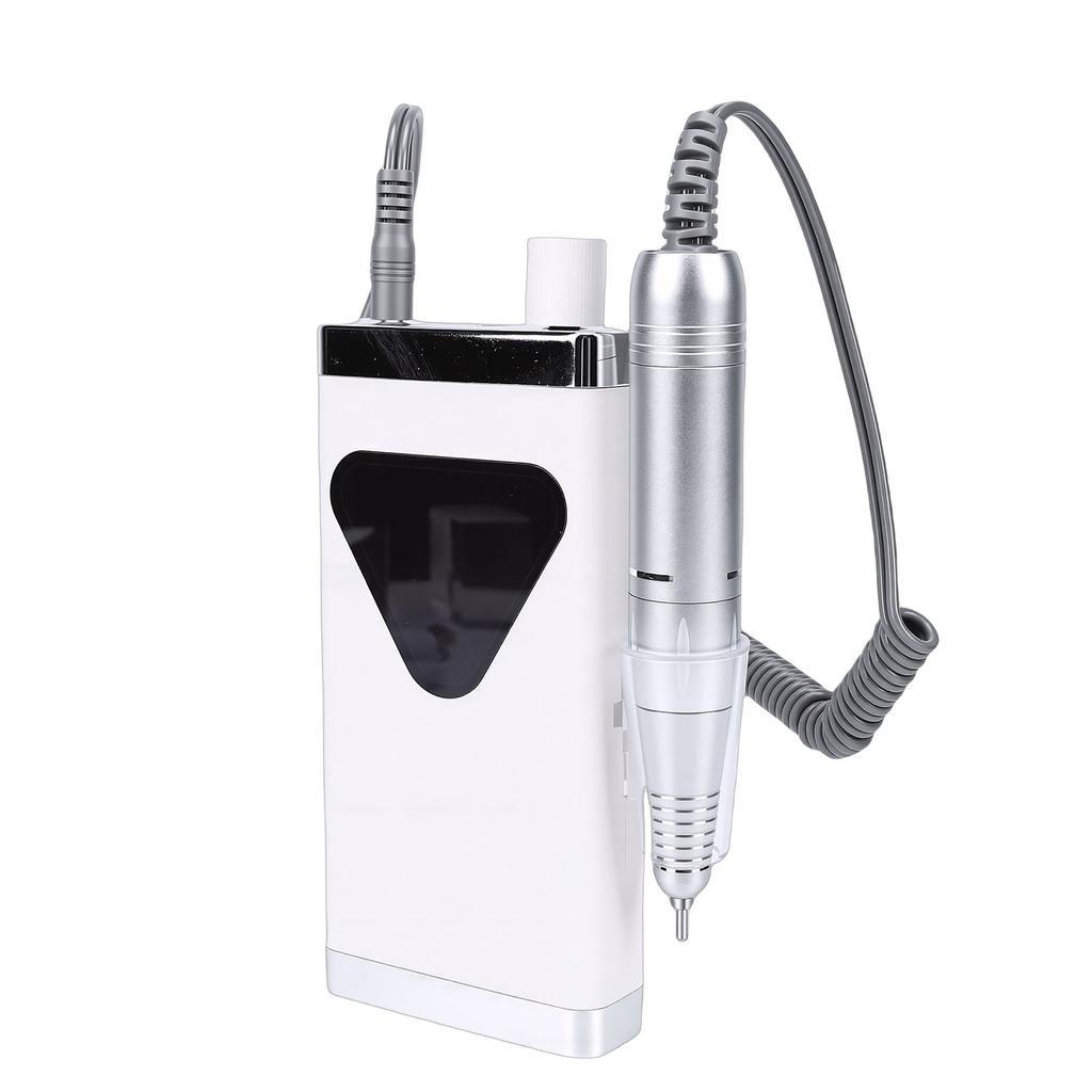 Electric Nail Drill 45000RPM Re Able Cordless Nail File Machine with LED Display for Acrylic Gel