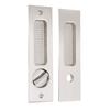 Sliding Door Mortise Lock with 2 Keys Zinc Alloy   Recessed Handle     for Wood Furniture Hardware