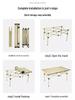 Portable Outdoor Folding Picnic and Camping Table Set with Chairs