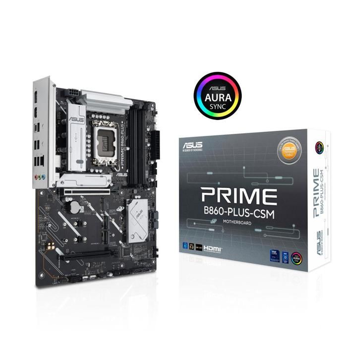Motherboard - Asus - Prime B860-plus-csm - Intel B860 Lga 1851 (socket V1) Atx