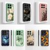 Husă pentru Xiaomi 14 15 14T 12 13 12S 12T Pro Ultra 12Lite 13Lite 12X Capa Bumper Dulci Căpșuni Drăguț Pisică Moale Nou Liquid Silicon Anti-Alunecare pentru Redmi
