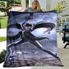 Bayonetta Sexy Game Gamer Cartoon Soft Plush Blanket,Flannel Blanket Throw Blanket for Living Room Bedroom Bed Sofa Picnic Cover