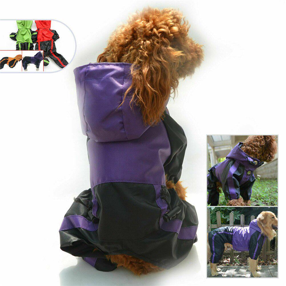 Pet Dog Clothes Rain Snow Coats Waterproof Raincoats 4 Legs Raincoat For Small Medium Large Dogs 899