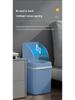 Smart Sensor Trash Can with Lid for Kitchen & Bathroom - Stylish Design, Perfect for Home & Gift Use