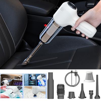 Aspirator fără fir pentru acasă Suflantă portabilă puternică, încărcare prin USB Suflantă portabilă cu aer comprimat pentru mașină, computer de acasă