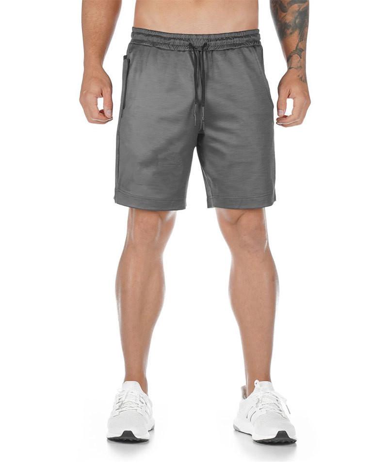 Pantaloni scurți de alergare și fitness respirabili, cu croială slim fit, la modă, de la Muscle Brothers