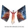 With Telescopic Sticks Rectangle Flags Multicolor Dance Props  Dance Performance
