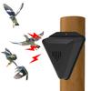 Solar Bird Repeller Waterproof Bird Repellent Alarm Squirrel Repellent Outdoor Crop Orchard Protection Animal Deterrents