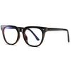 Trend Retro Blue Light Blocking Glasses Ultralight Computer Reading Glasses for Women Men Spring Leg UV400 Protection