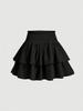 Spring/Summer 2025 Solid Color Puffy A-Line Ballet Skirt for Women - Sweet, High Waist, and Slimming Design.