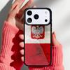 Poland Polish Flag Phone Case for iPhone 17 Air 16e 15 14 13 Pro Max Back Cover for 12 11 Pro Coque