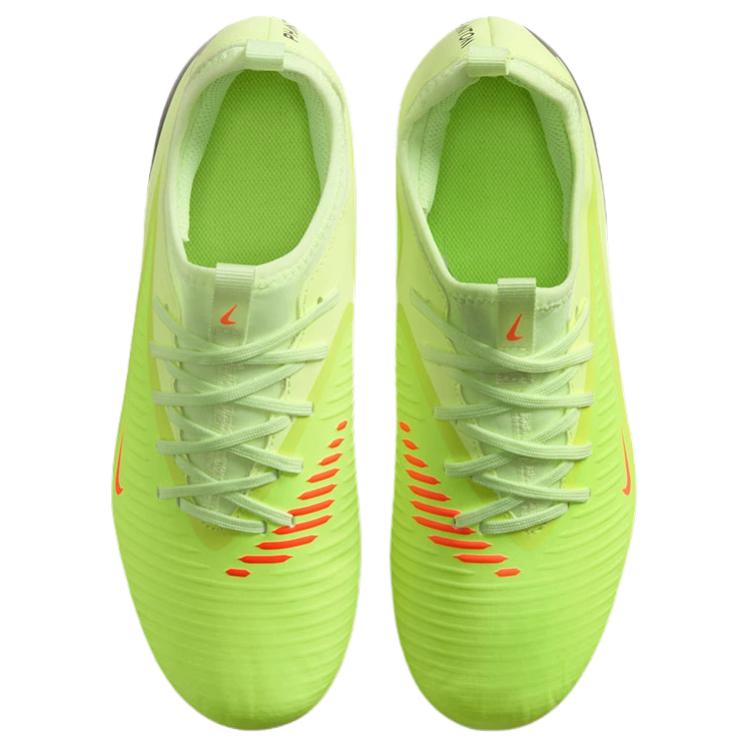 Nike Jr. Phantom 6 Low Academy Comfortable Non-Slip Soccer Shoes Unisex Sneaker Green HQ2046-800