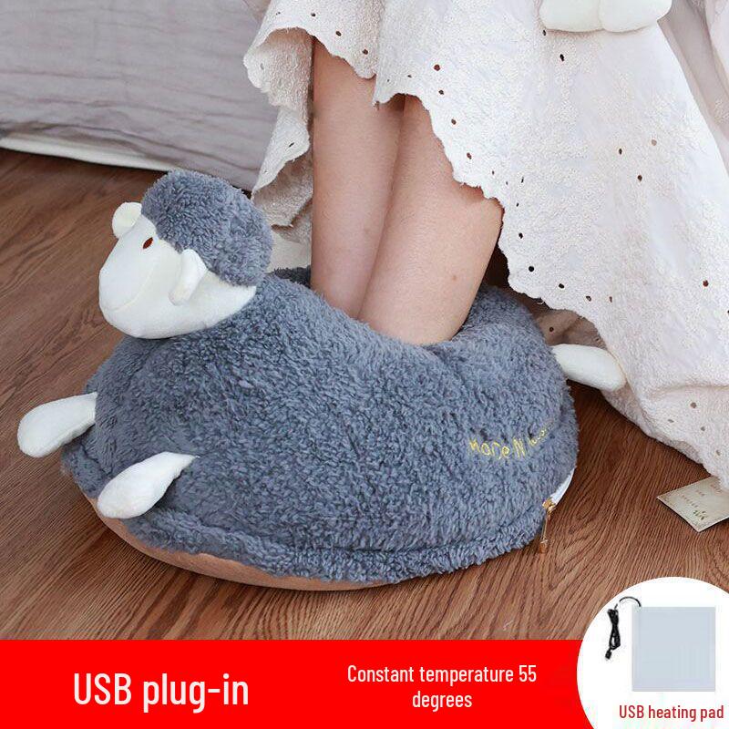 

Electric Foot Warmer & Bed Heater - Cozy Winter Comfort for Sleep & Office
