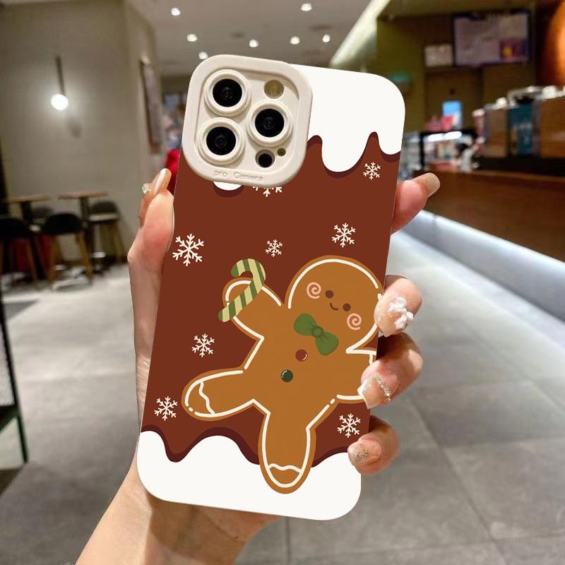 

Merry Christmas Tree Festive Holiday Style Phone Case for iPhone 17 16 15 14 13 12 11Series Pro Max Plus Double Layer Protection iphone 14