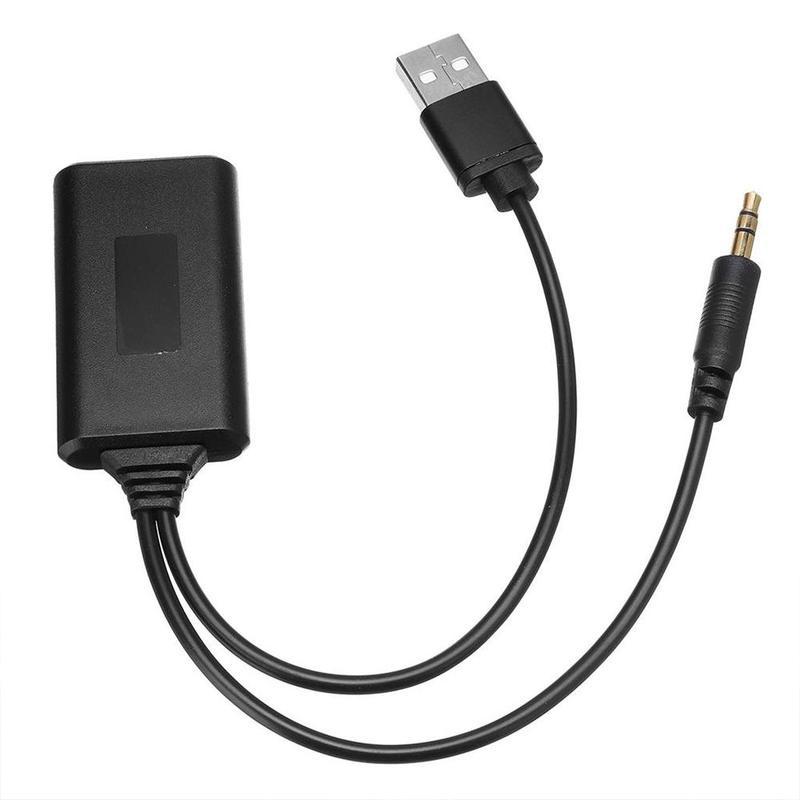 Universeller Bluetooth-kompatibler Radio-Kabeladapter Universeller Auto-Aux-Musikplayer Audioempfänger USB 3,5MM