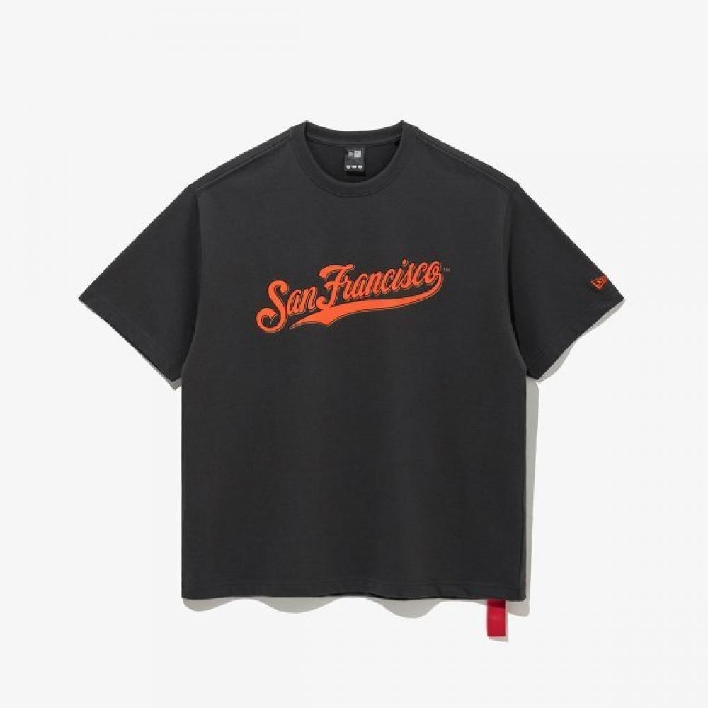 Футболка New Era San Francisco Giants с узором Навахо Темная Тень 14536483 CHARCOAL/XL