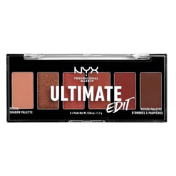 

Nyx Ultimate Edit Petite Shadow Palette Warm Neutrals 6x1,2