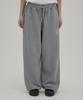 WAIKEI Logo Embroidered Sweatpants Gray