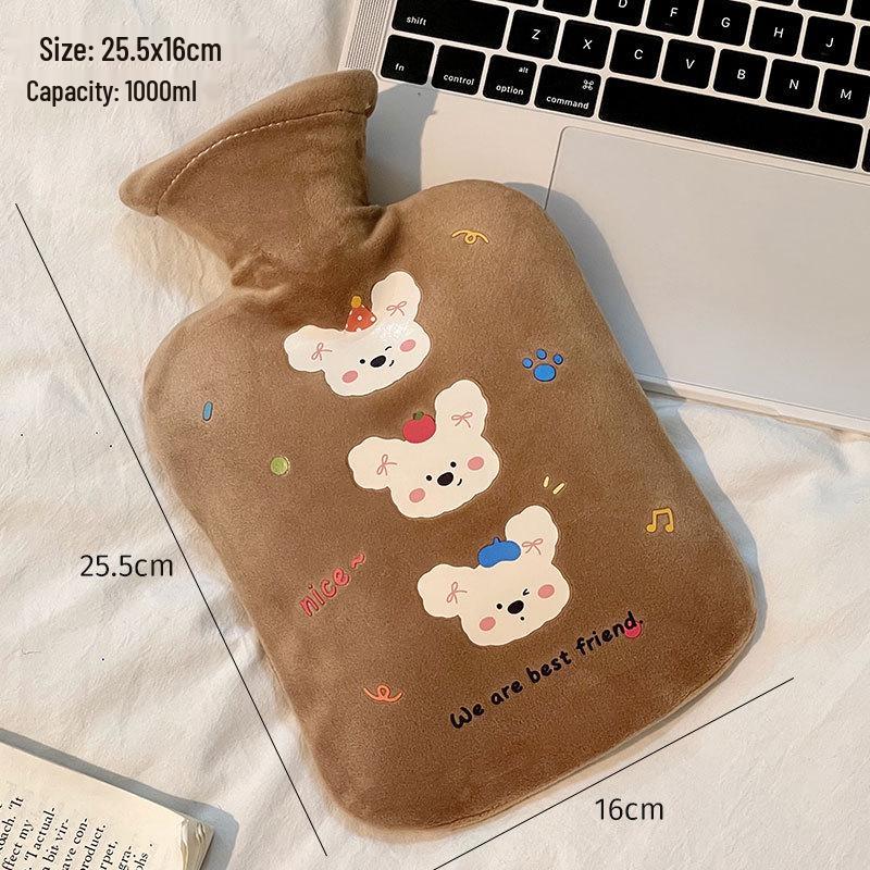 Velvet Hot Water Bottle 2024: Cute, High-Value Hand Warmer for Girls and Students