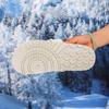 Soft Thick Bottom Furry Casual Shoes Women 2025 Winter Warm Short Plush Flats Shoes Metal Buckle Non Slip Snow Boots for Woman