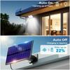 Solar LED Outdoor Motion Sensor Flood Light with Remote Control, Dusk To Dawn Function Solar Wall Lamp, Solar Courtyard Security Light