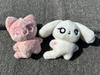 Aespa Ning Giselle Cute And Cuddly Aespa Ning Yizhuo Plush Keychain Giselle 10cm