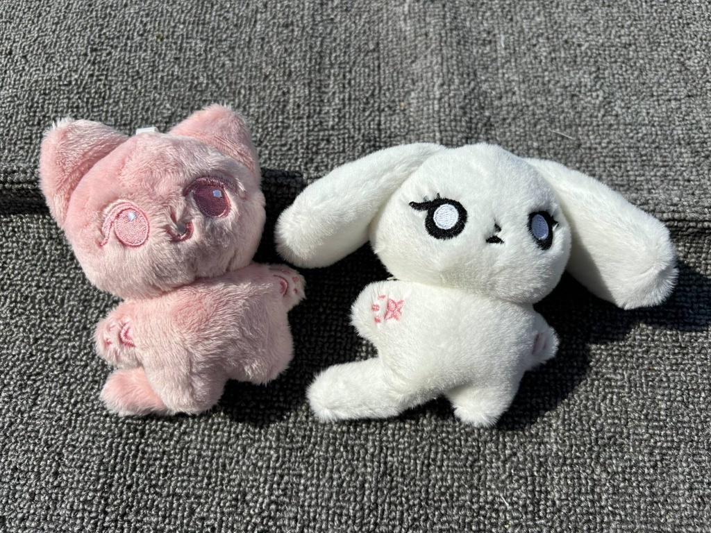 Aespa Ning Giselle Cute And Cuddly Aespa Ning Yizhuo Plush Keychain Giselle 10cm