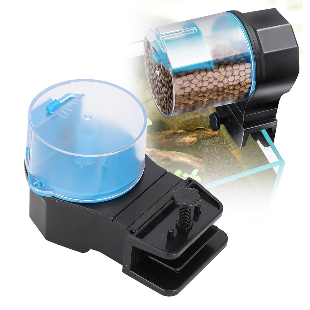 Plastic Aquarium Intelligent Feeder Fish Tanks Goldfish Tortoise Automatic Smart Food Feeding