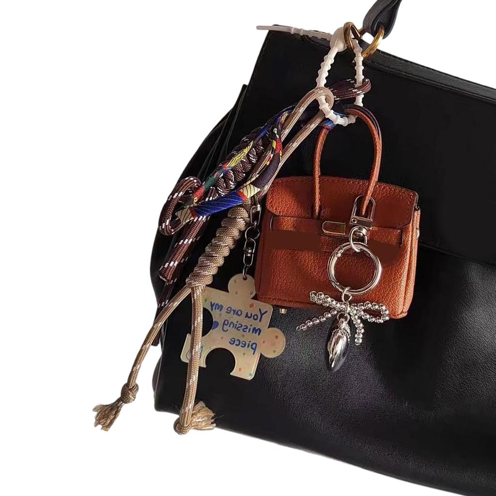 Extremely Intricate Bag Pendants Versatile Keychain Accessories for Fashionable Keychains and Stylish Bag Decorations