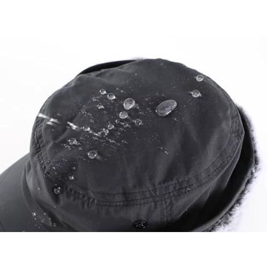 Connectyle Unisex Cap Ear Flaps Men Outdoor Winter Cold Weather Hat Warm Work