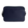 Coach Charter Crossbody 24 Logo Zip Closure Leather Shoulder Bag Medium Men Shoulder Bag Dark-Blue CV931-DEB