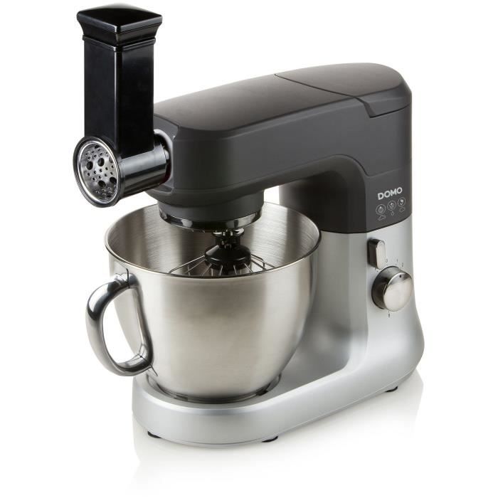 Robot de cuisine - DOMO - DO9182KR - 4,5L - 1000W - Gris