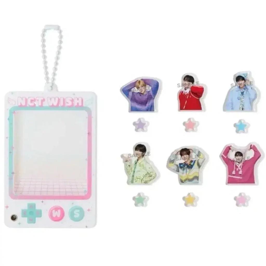 2024 NCT Wish Log In Japan Tour Random Toy - Shaker Keyring