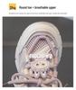 New Unisex Mesh Breathable Sports Shoes - Soft Sole Casual Dad Shoes for Older Kids, Spring & Autumn Arrivals, Princess Style