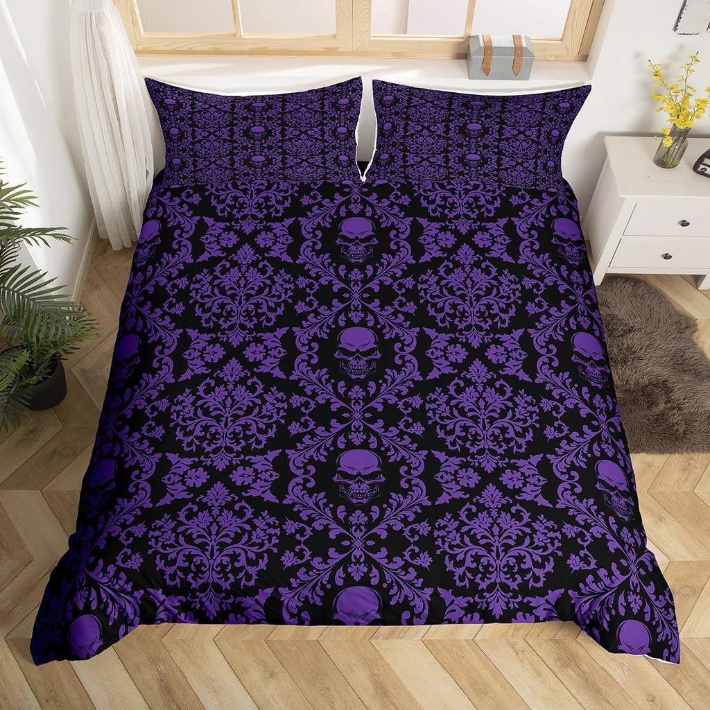 Gothic Style Down Comforter Set Bedding Set 3-piece Duvet Cover Set