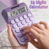 Creative 12 Digits Calculator High-value Finance Calculator Useful Solar Desktop Calculator Home