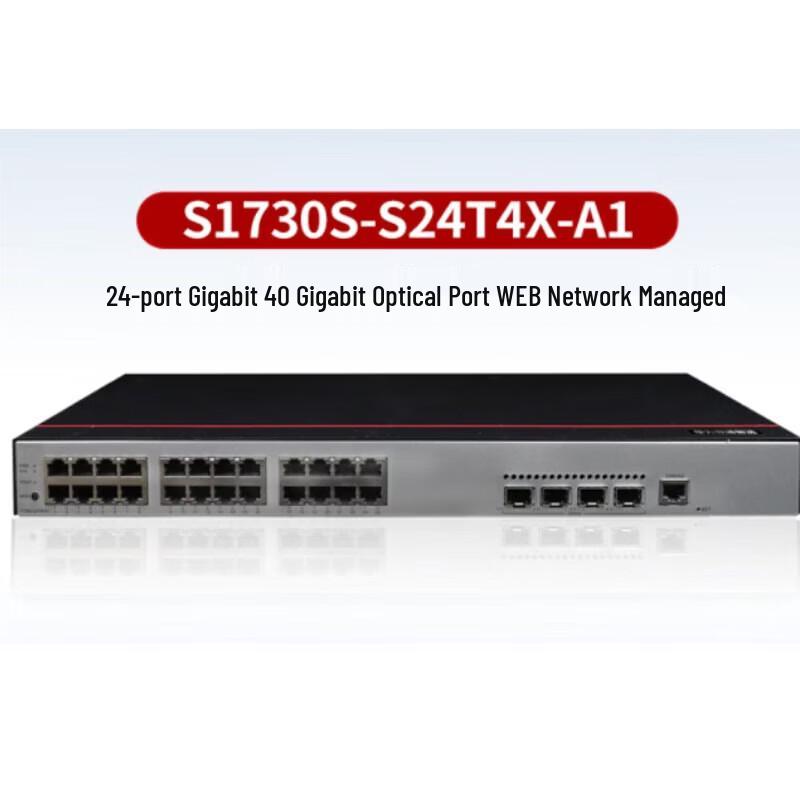 

HUAWEI S1730S-S24T4X-A1 24-Port Gigabit Ethernet Switch