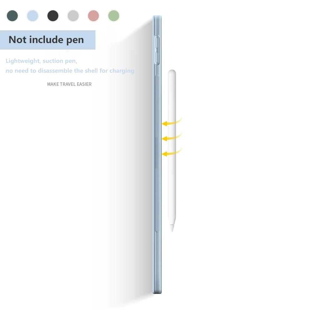 Funda für IPad Pro 11 Hülle PU Leder Trifold Ständer PC Harter Boden Weiche Kanten Smart Cover für IPad 10.2 Hülle 10.5 für 9.7