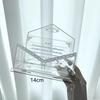 1pcs Polka Dot Envelope Series Acrylic Storage Rack, Lace Bow Multi-purpose Kawaii Organizer Tray For Collecting Merch & Desk