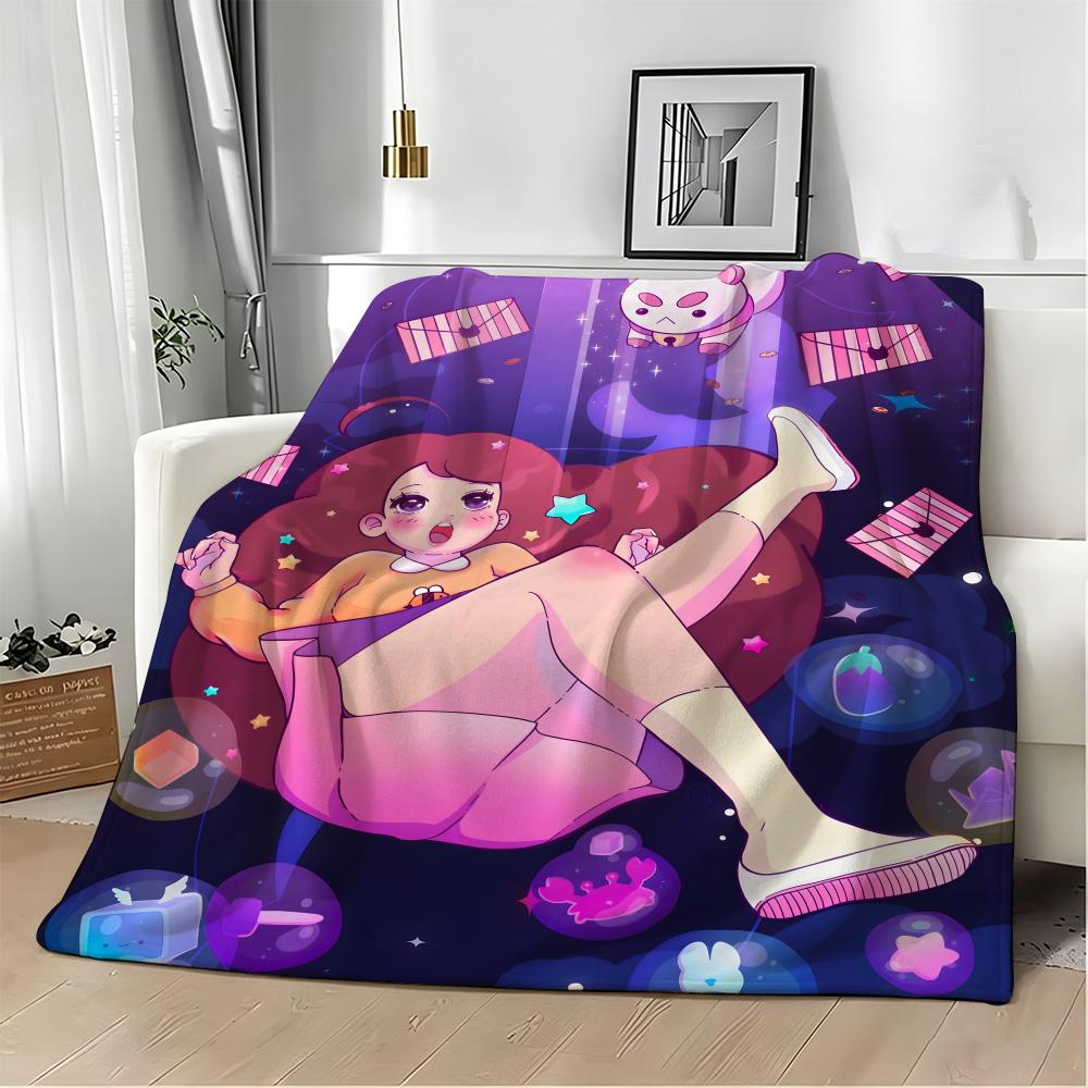 Animation B-BeeS and PuppyCatS Throw Soft Warm Throw Blanket for Bedroom Living Room Bed Travel Camping Picnic Gift