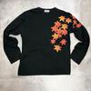 Used Karakuri Tamashii Long Sleeve Cut and Sew Hannya Maple Black XL