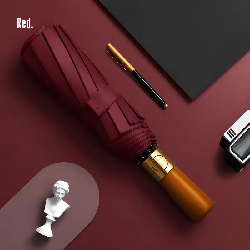 

Автоматический зонт от дождя с 10 костяными ручками, складная защита от ультрафиолета в винтажном стиле, для мужчин и женщин, подходит для многих случаев