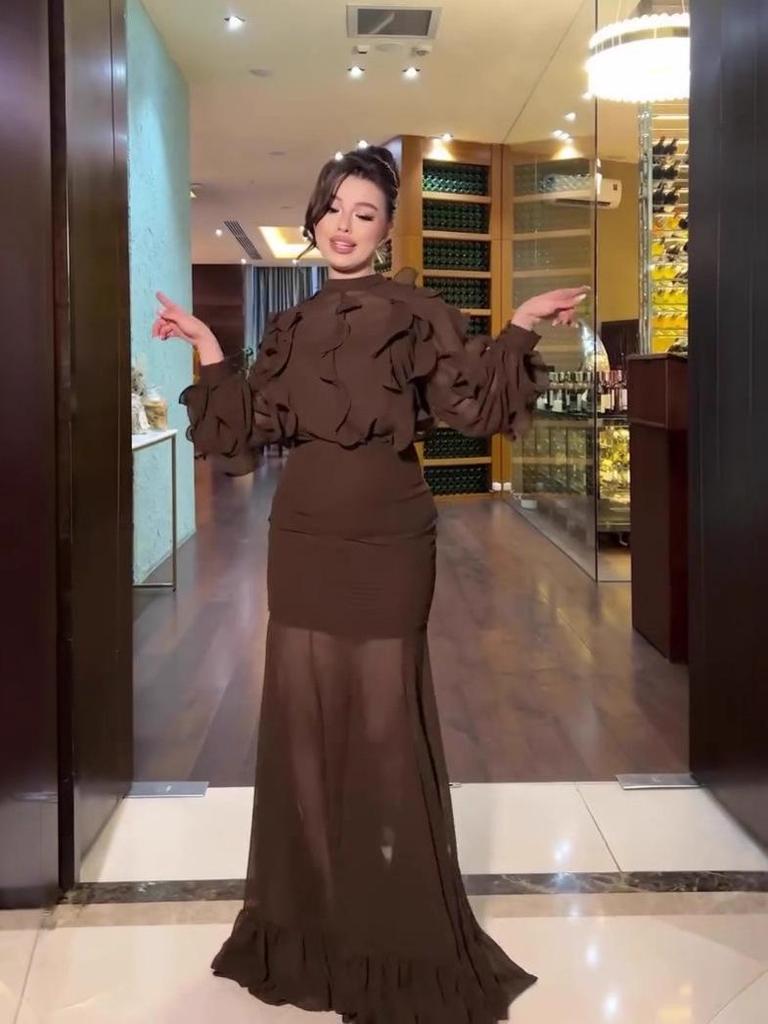 Elegant Long Sleeve Winter Dress for Women - 2025 New Arrival