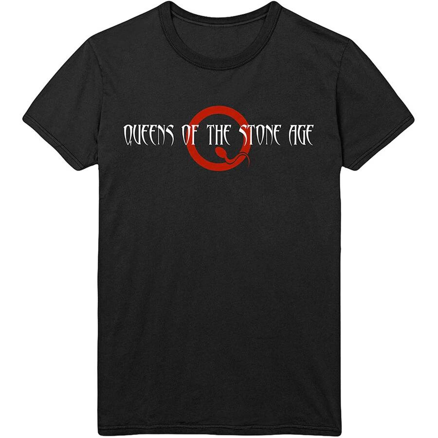 Queens Of The Stone Age - Text Logo - Black t-shirt XL