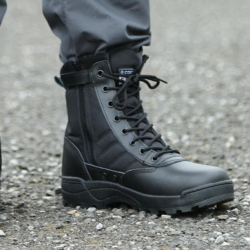 Men's High-top Boots Outdoor Desert Combat Boots Non Slip Hiking Boots for Men Work Safty Shoes Tactical Training Boot Botas2026