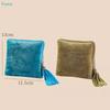 Sac de Rangement pour Bijoux avec Pendentif à Franges Fermeture Éclair Sac à Bijoux Grande Capacité Voyage Pochette de Rangement pour Bracelet en Cristal