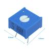 Hordion 24Pcs 10K Ohm Trim Potentiometer with Knob, Breadboard Trimmer Potentiomete for Arduino, Blue