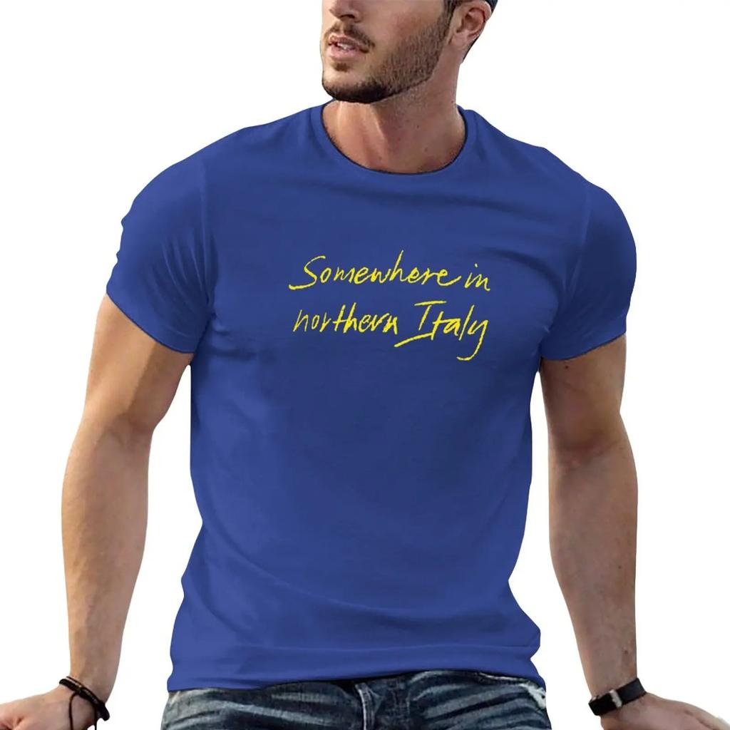 Somewhere in northern Italy... T-Shirt Anime t-shirt custom t shirts design your own summer top t-shirt