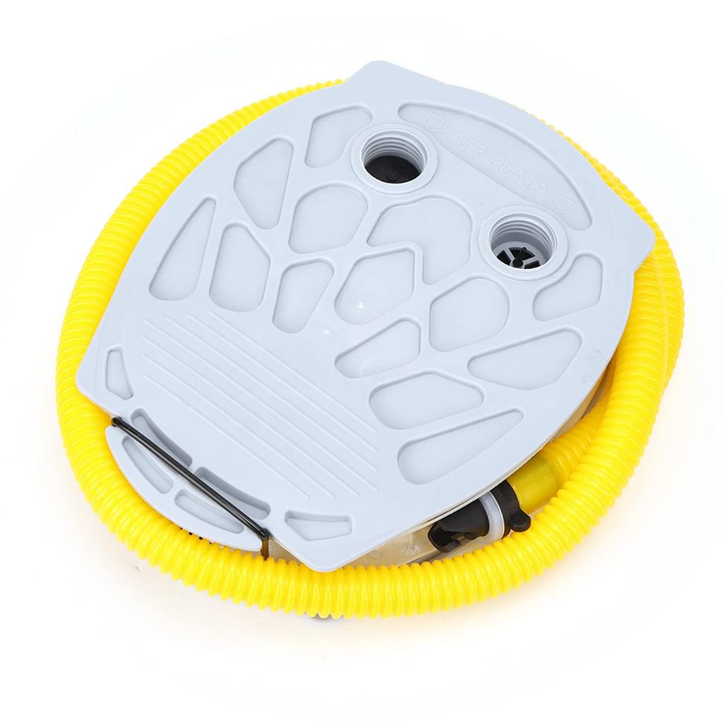 Portable Foot Air Pump for Inflatable Boats, Rubber Dinghies, and Kayaks - Compact Plastic