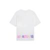 Li-Ning Badfive Series Deception-Themed Casual Solid Color Letter Print Crew Neck Short Sleeve T-Shirt Men Tops White AHSS391-4